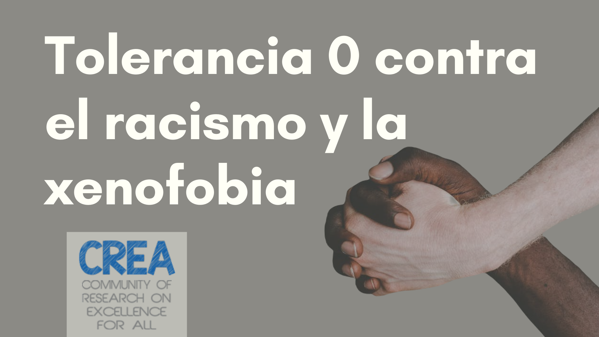 Zero-tolerance towards racism and xenophobia