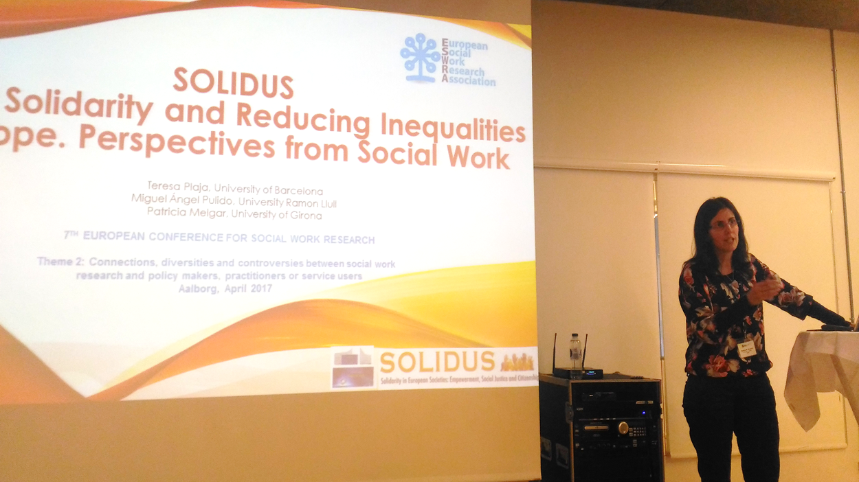 CREA participa a la setena edició d’ European Conference for Social Work Research