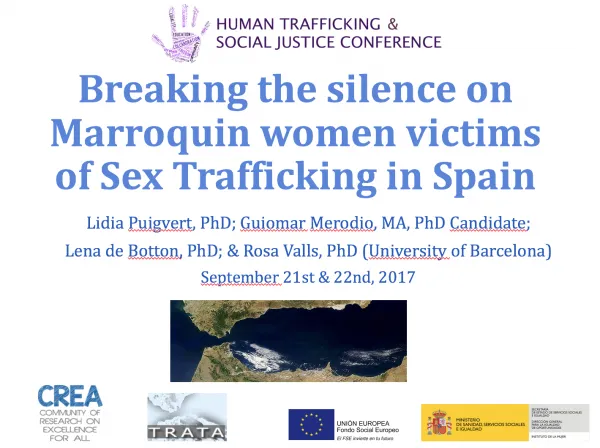 Results at the 14th Human Trafficking & Social Justice Conference