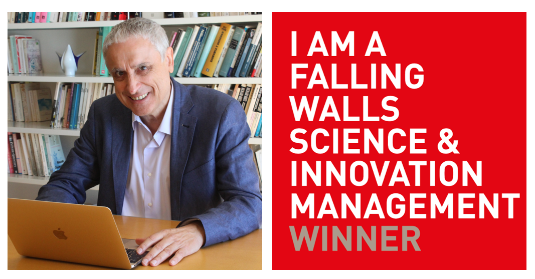 Ramón Flecha es galardonado en Alemania por su innovadora contribución a la ciencia y la gestión de la innovación